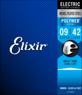 Elixir Polyweb Guitarstrenge (Super Light, 09-42)