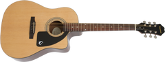Epiphone AJ-100CE Western Guitar (Natural)