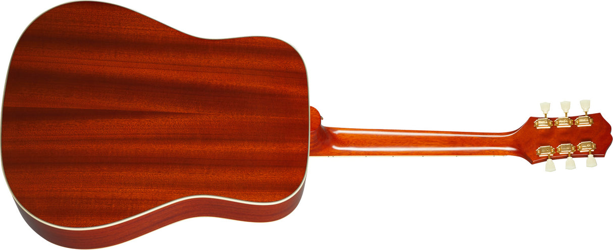 Epiphone Hummingbird All Solid Wood Aged Western Guitar (Cherry Sunburst Gloss)