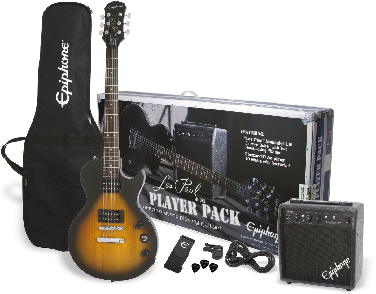 Epiphone Les Paul Player Pack (Vintage Sunburst)