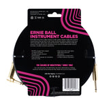 Ernie Ball 6058 Guitar Kabel (Sort, 7,5m)
