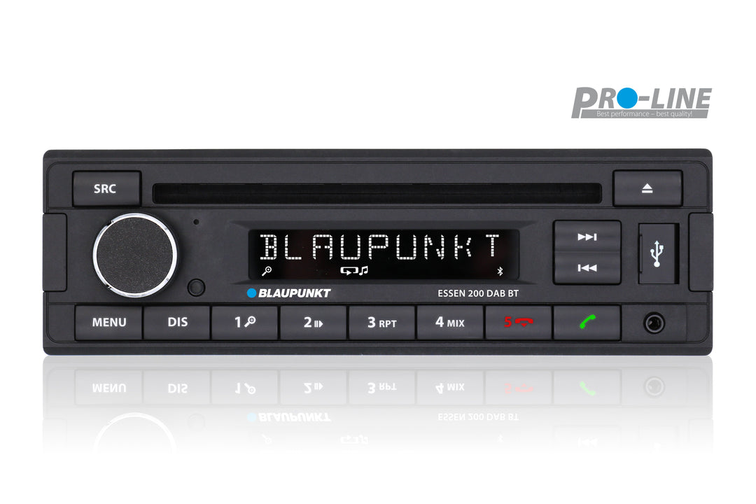 Blaupunkt Essen 200 DAB BT Bilradio med DAB+, CD & Bluetooth