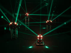 Eurolite LED B-200 Hypno Double Ball Beam Effect