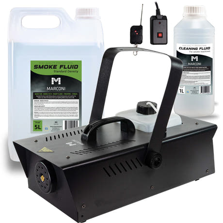 Marconi Røgmaskine (1200W) Bundle