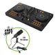 Pioneer DDJ-FLX4 inkl. Gratis LTC USB Mikrofon (Sort)
