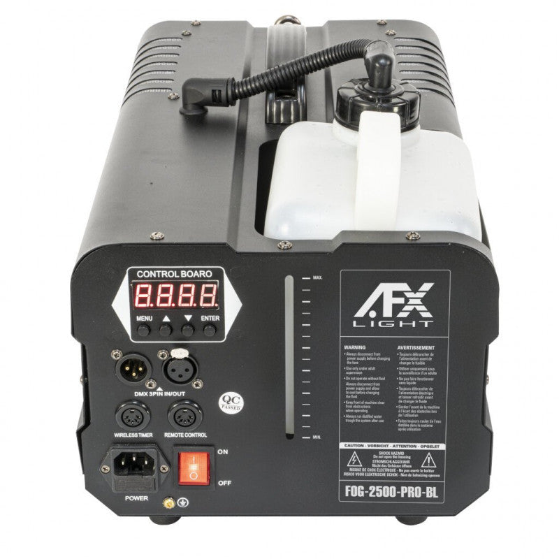 AFX FOG 2500 Røgmaskine (2500W, Sort) Bundle