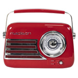 Madison Retro Radio m. Bluetooth og FM (Rød)