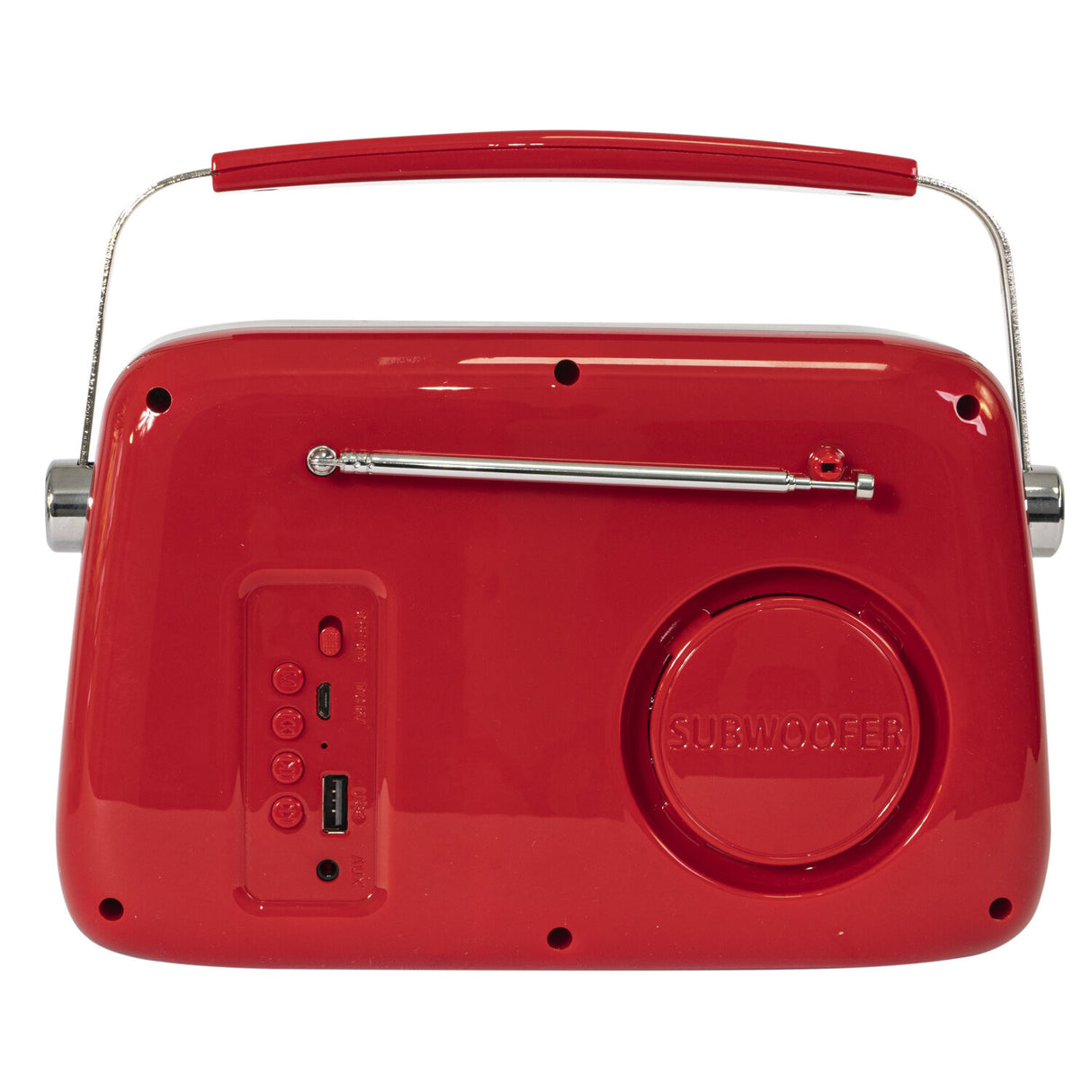 Madison Retro Radio m. Bluetooth og FM (Rød)