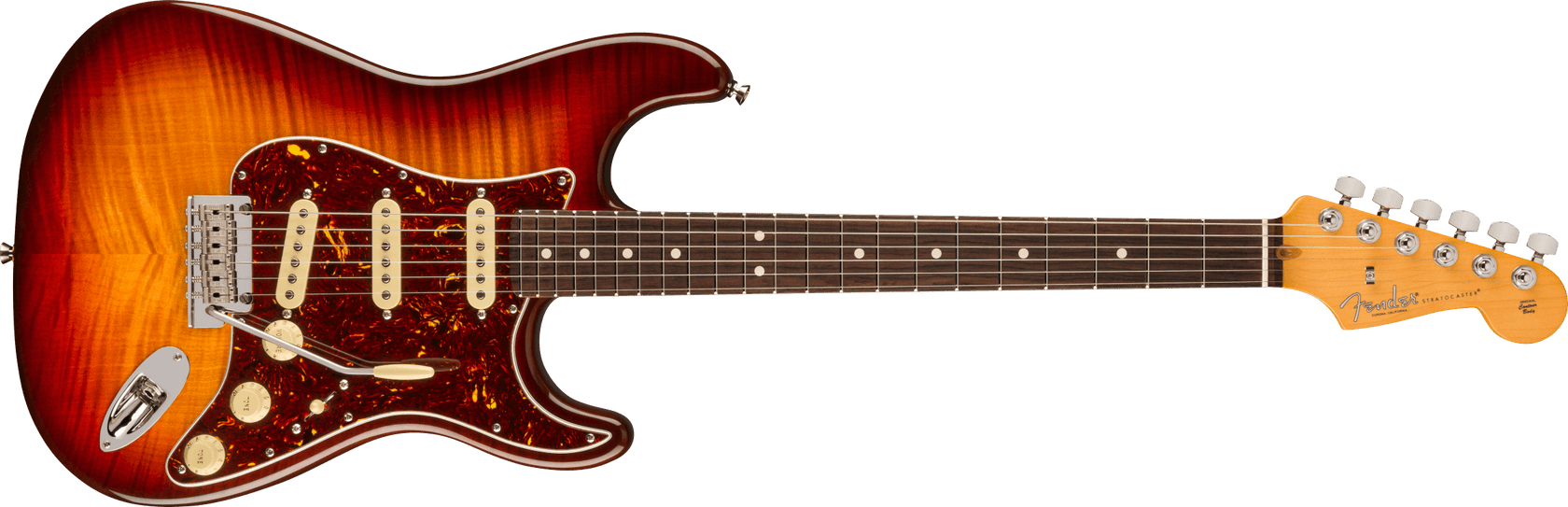 Fender 70th Anniversary American Professional II Stratocaster El-guitar (Comet Burst)
