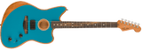 Fender American Acoustasonic Jazzmaster El-guitar (Ocean Turquoise)
