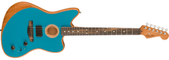 Fender American Acoustasonic Jazzmaster El-guitar (Ocean Turquoise)