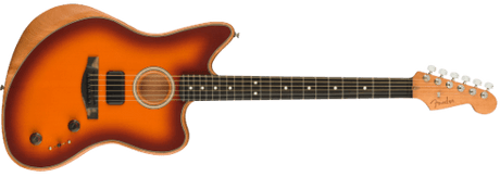 Fender American Acoustasonic Jazzmaster El-guitar (Tobacco Sunburst)