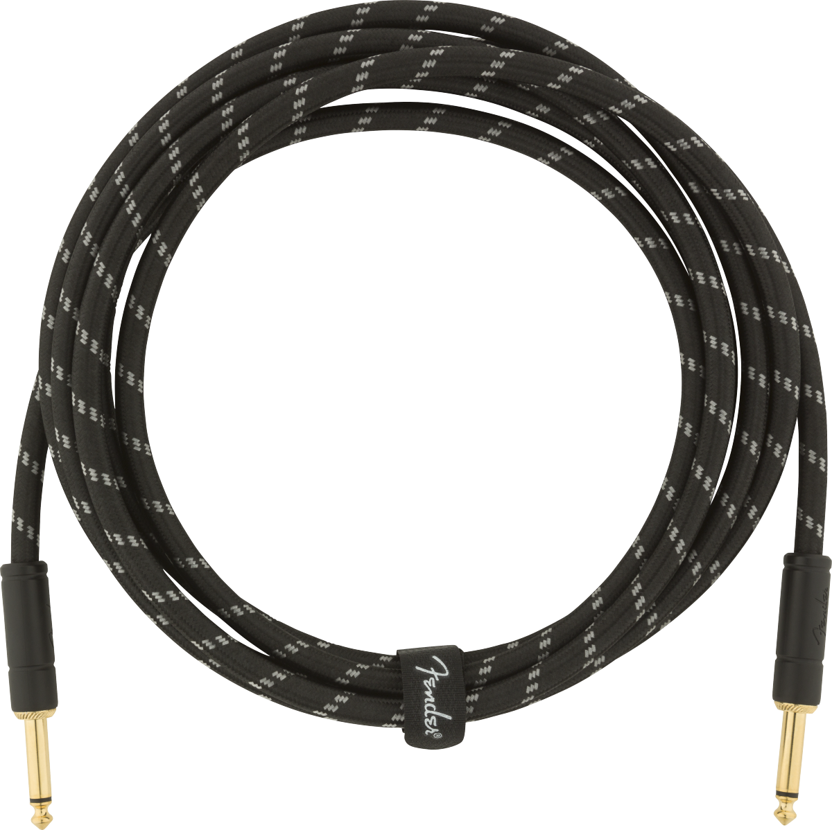 Fender Deluxe Guitar Kabel (Black Tweed, 3m)