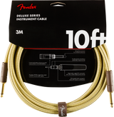 Fender Deluxe Guitar Kabel (Tweed, 3m)