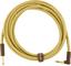 Fender Deluxe Guitar Kabel Vinkelstik (Tweed, 3m)