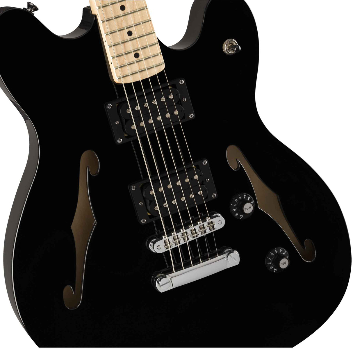 Fender Squier Affinity Starcaster El-guitar (Sort)