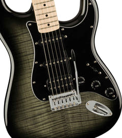 Fender Squier Affinity Stratocaster El-guitar (Black Burst)