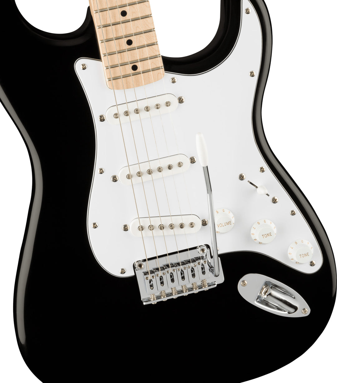 Fender Squier Affinity Stratocaster El-guitar (Sort)