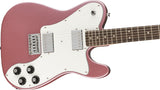 Fender Squier Affinity Telecaster Deluxe El-guitar (Burgundy Mist)