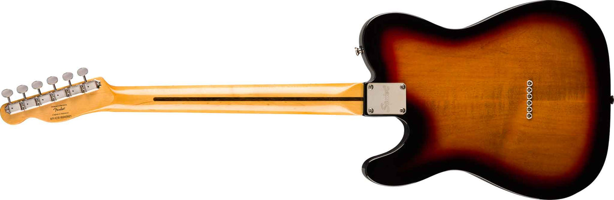 Fender Squier Classic Vibe '70s Custom Telecaster Thinline El-guitar (Sunburst)