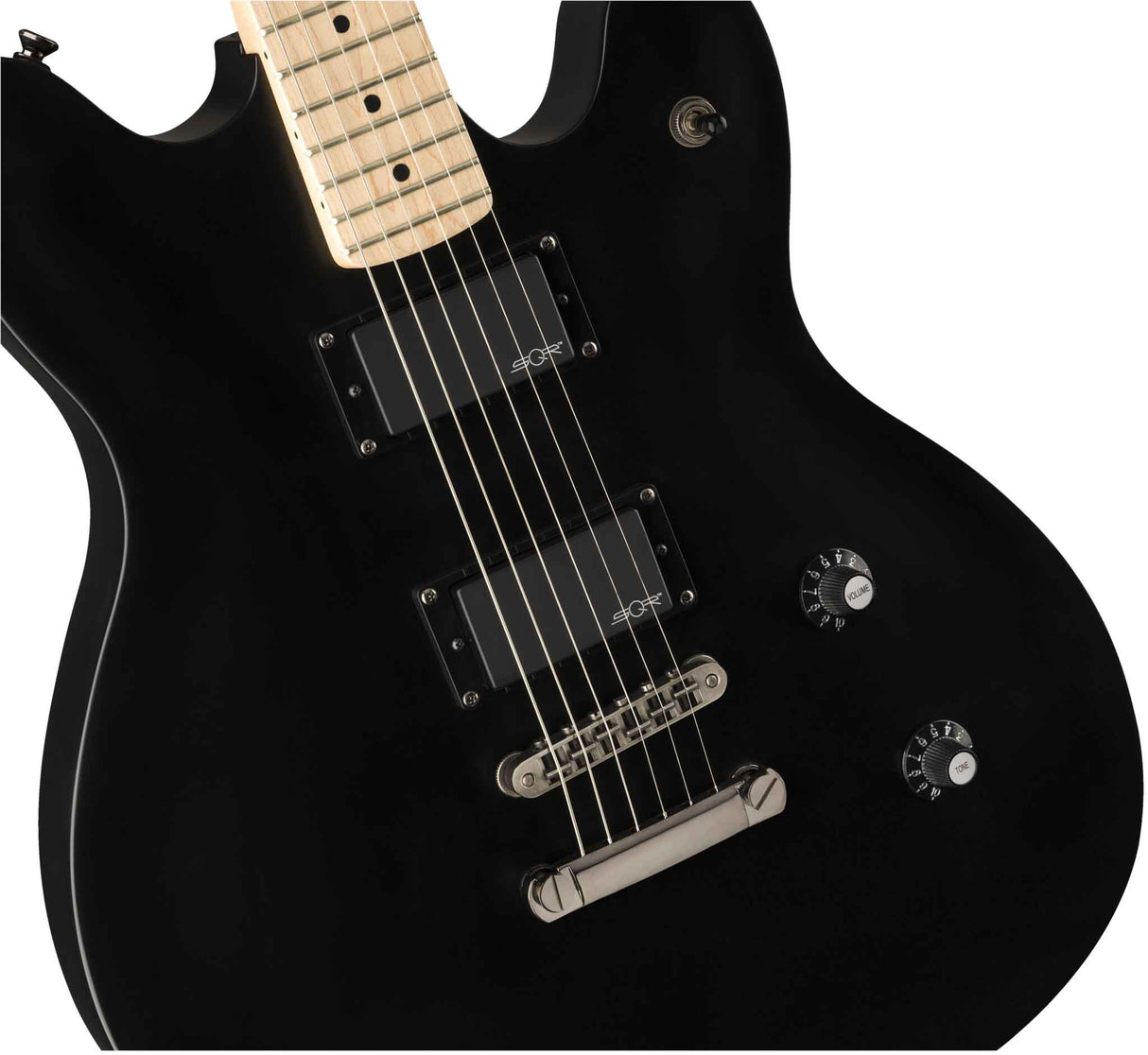 Fender Squier Contemporary Active Starcaster El-guitar (Flat Black)