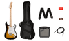 Fender Squier Sonic Stratocaster El-guitar Startpakke (Sunburst)