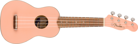 Fender Venice Soprano Ukulele (Shell Pink)