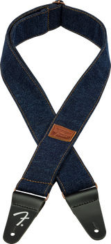 Fender x Wrangler Denim Guitarrem (Dark Indigo, 2")