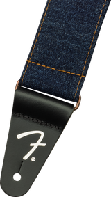 Fender x Wrangler Denim Guitarrem (Dark Indigo, 2")