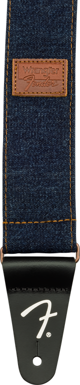 Fender x Wrangler Denim Guitarrem (Dark Indigo, 2")