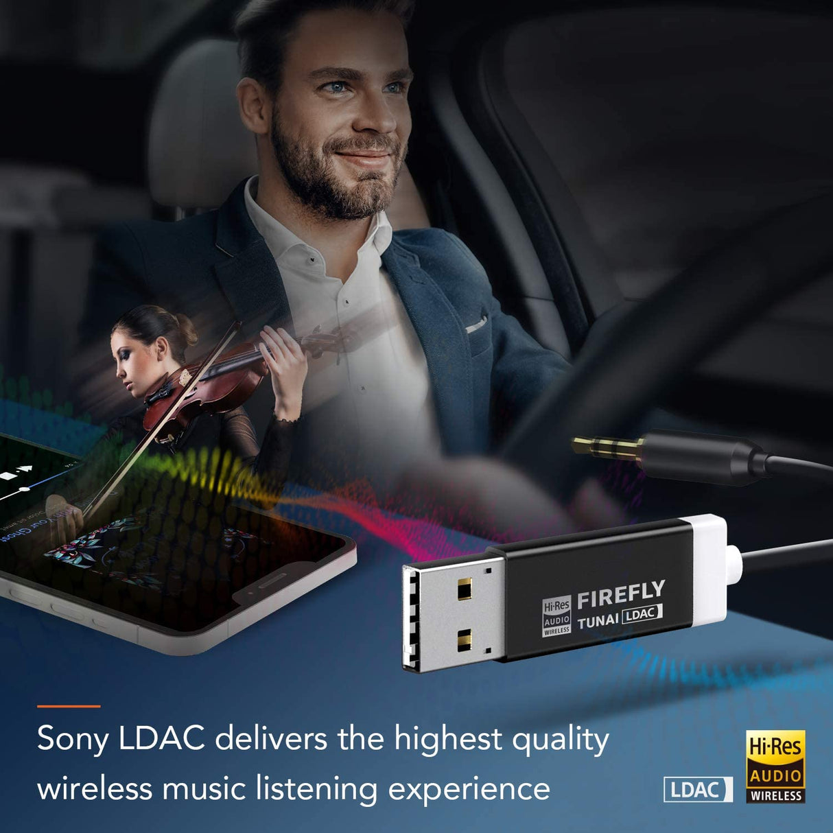 Firefly LDAC Bluetooth Modtager