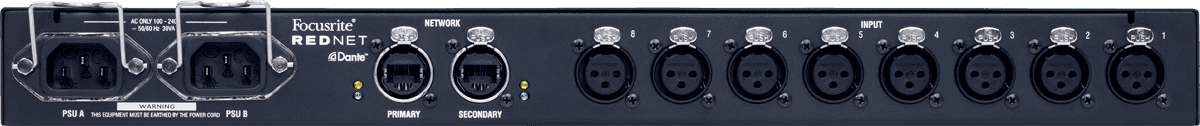 Focusrite RedNet MP8R Mikrofon Preamp