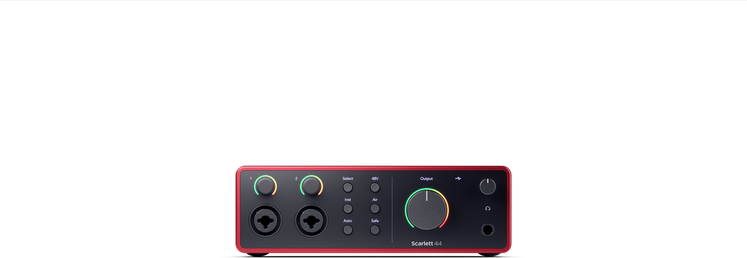 Focusrite Scarlett 4i4 4th Gen Lydkort