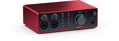 Focusrite Scarlett 4i4 4th Gen Lydkort