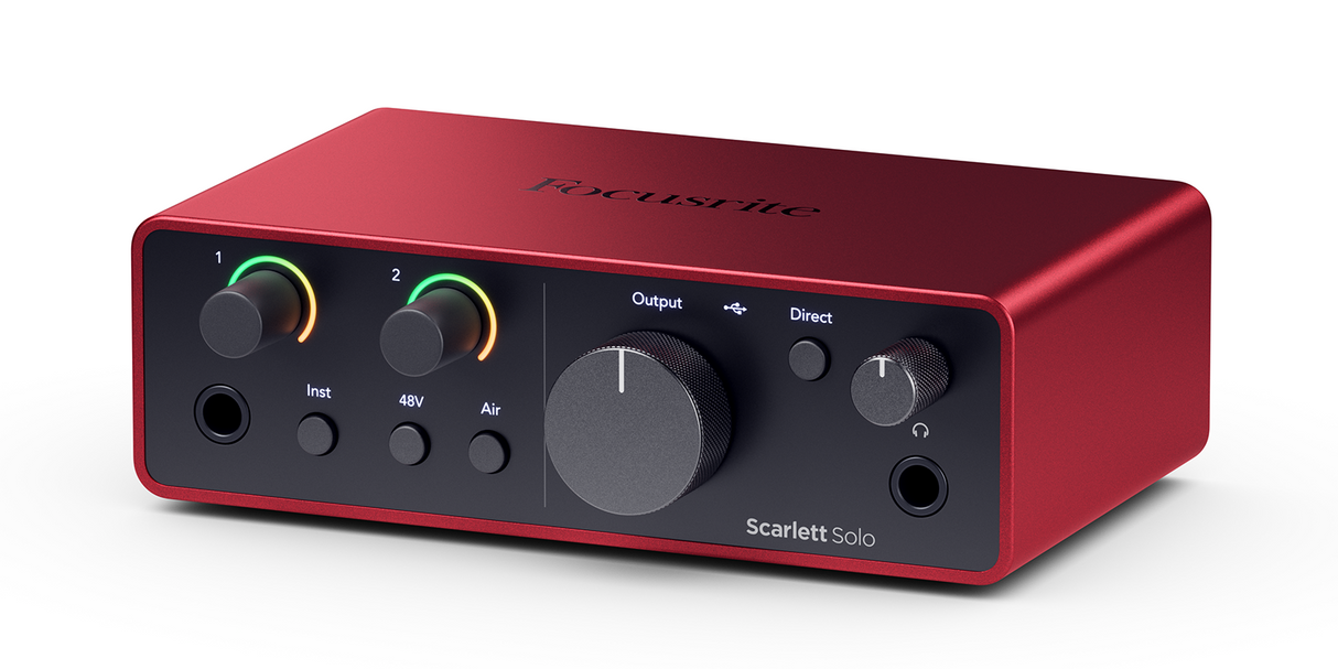 Focusrite Scarlett Solo Studio 4th Gen Lydkort Pakke