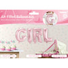 Folieballon Baby "Girl" (Pink)