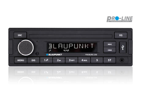 Blaupunkt Freiburg 200 1-DIN Bilradio med USB, AUX og RDS – 4 x 50W