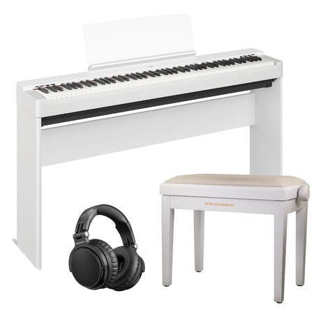 Yamaha P-225WH Klaverpakke (Hvid)
