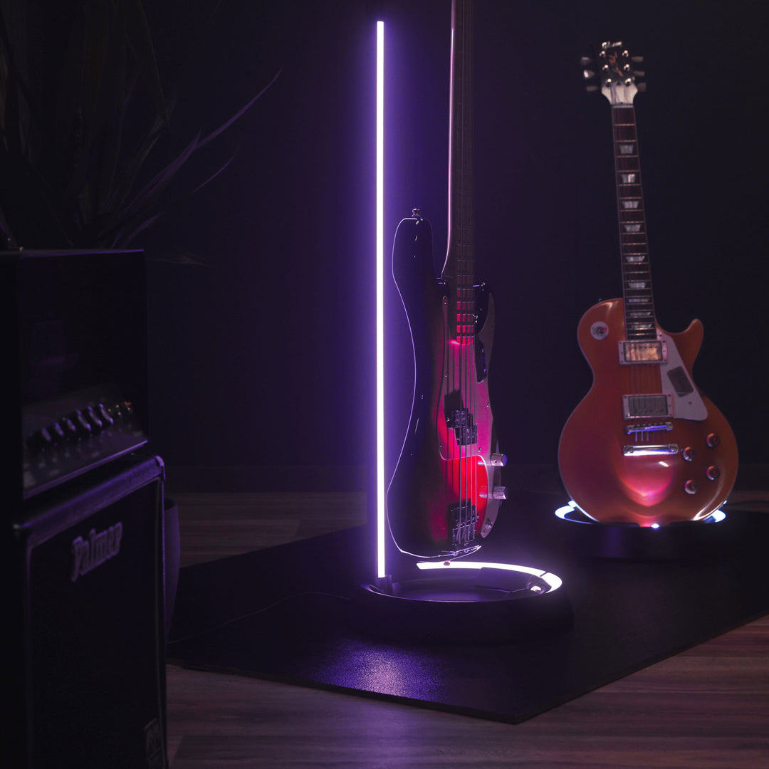 Gravity GS LS 01 NH B - Guitar GLOW-STAND®, Neckhug