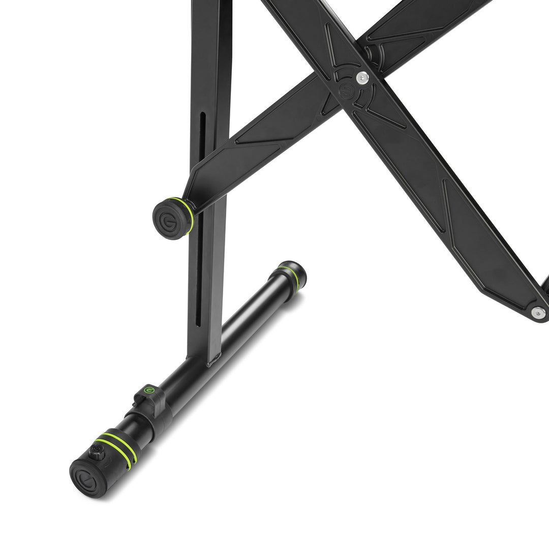 Gravity KS AKS 01 B - Sammenklappeligt keyboardstativ med saksemekanisme