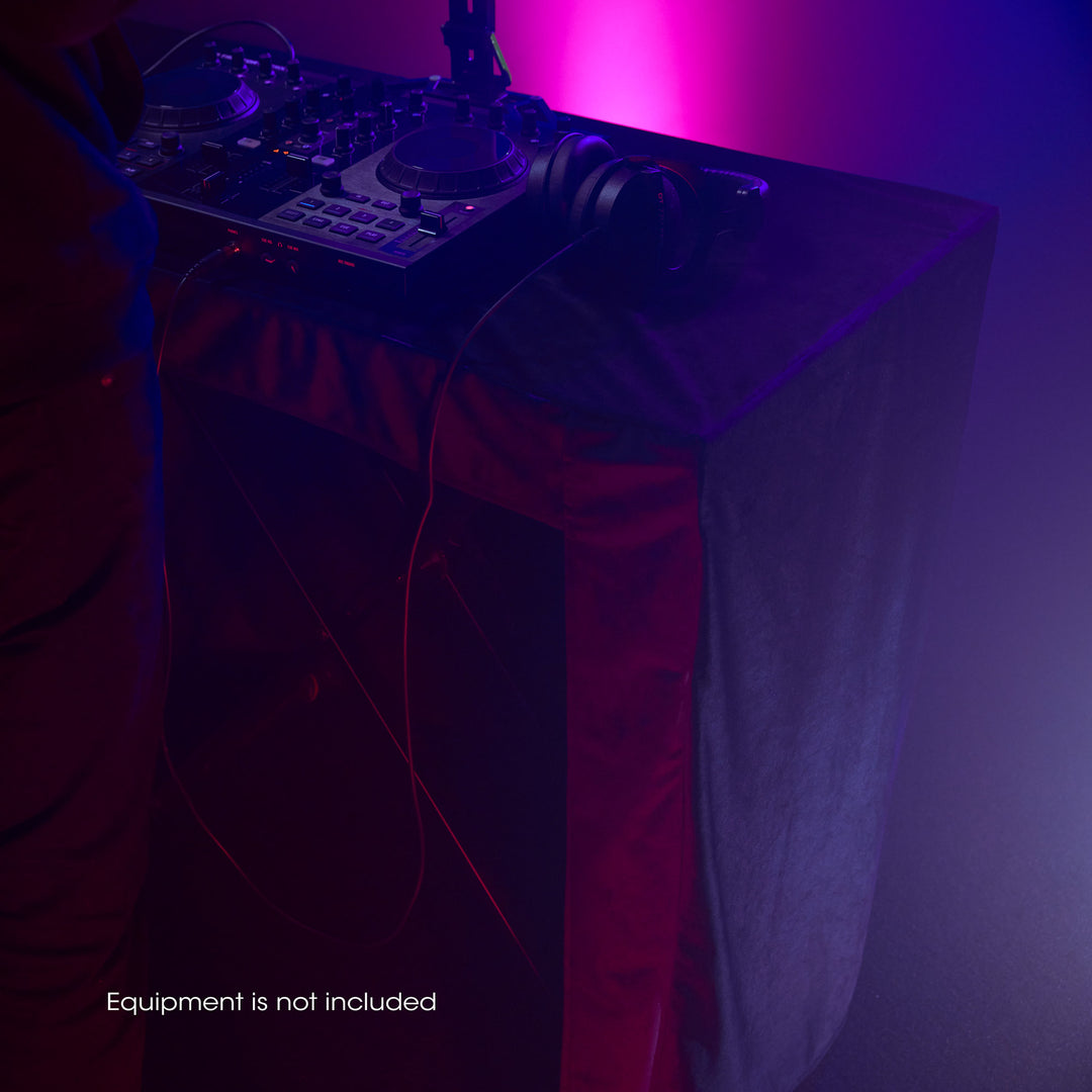 Gravity KSX 2 RD SÆT 1 - X-formet keyboardstativ med dobbeltstøtte og støttebord, sæt 1