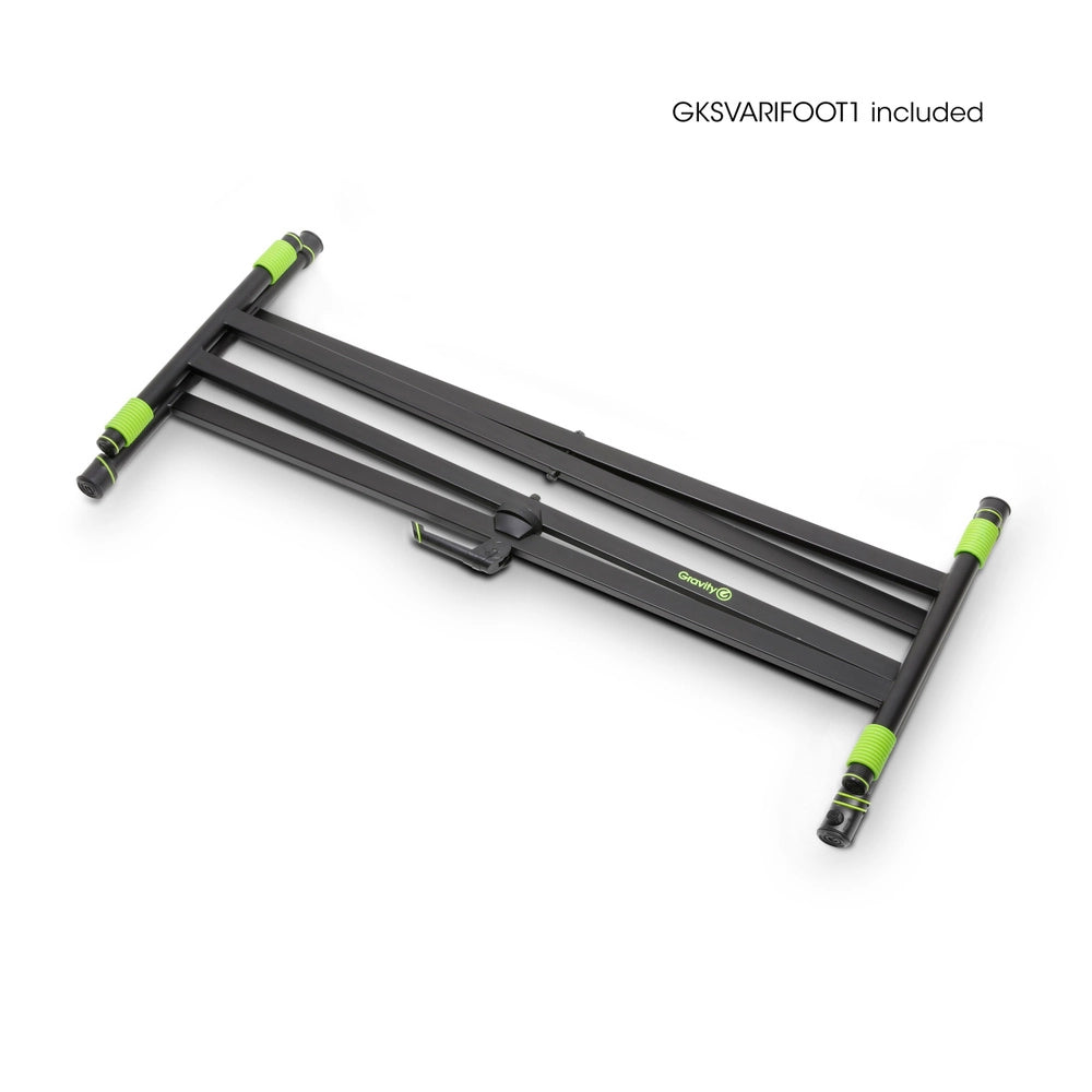 Gravity KSX 2 RD - Rapid Desk-sæt med dobbelt X-keyboardstativ