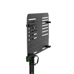 Gravity LTS T 02 B - Universelt laptopstativ med justerbare holdepinde og stålbase, sort