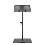 Gravity LTS T 02 B - Universelt laptopstativ med justerbare holdepinde og stålbase, sort