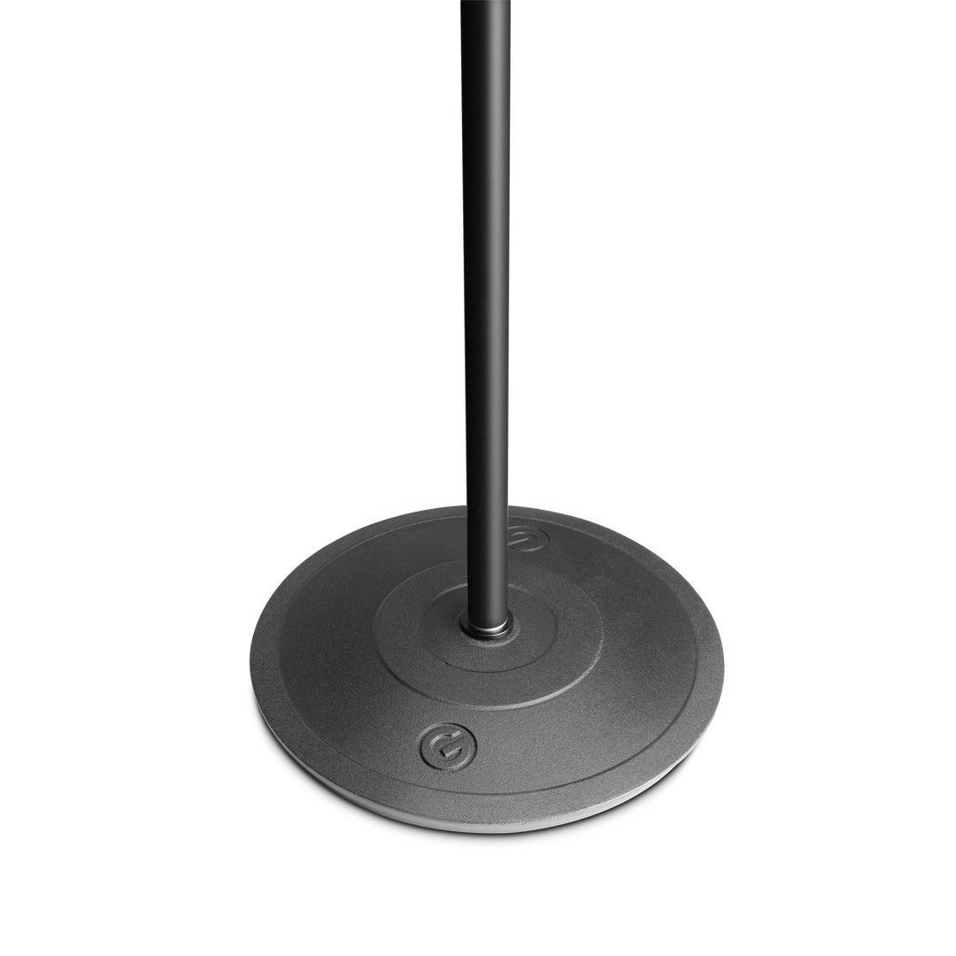Gravity MA T TH 02 SET 2 - Tablet-holder til rejsende og enhånds mikrofonstativ med rund fod