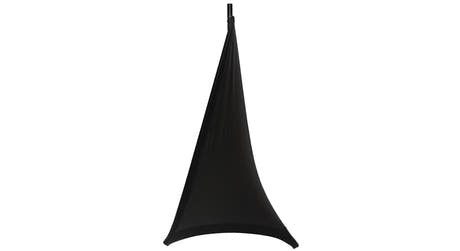 Gator GPA-STAND-2-B stretchcover til højttalerstativ, sort