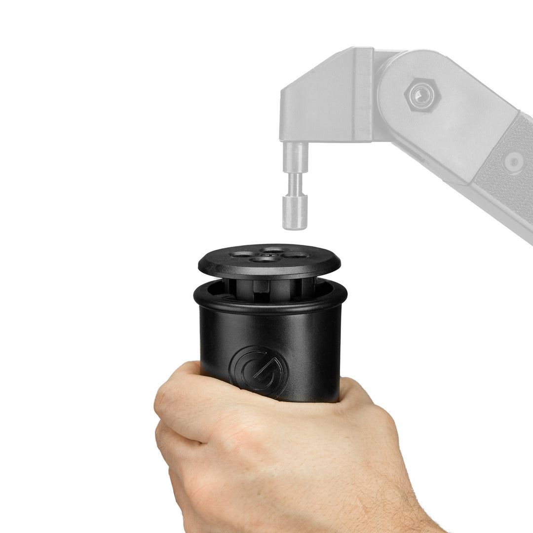 Gravity PAD A - 4-vejs pipe- og drape-adapter til 35 mm stativer