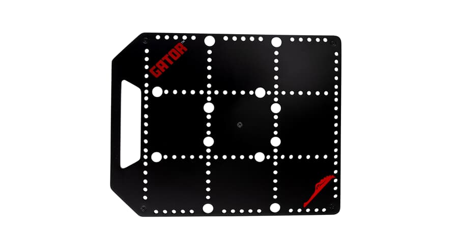 Gator GPB-POCKETBOARD mini-pedalboard til rejsebrug