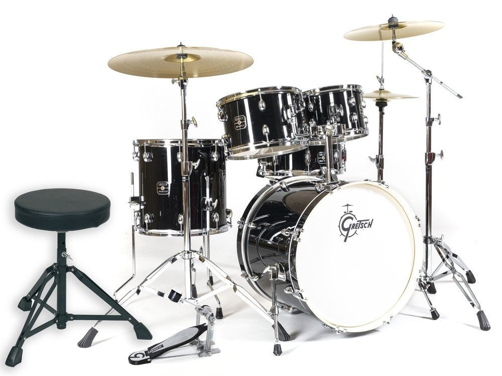 Gretsch Energy Studio Black Komplet Trommesæt