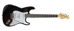 Grooveland ST El-guitar (Sort)
